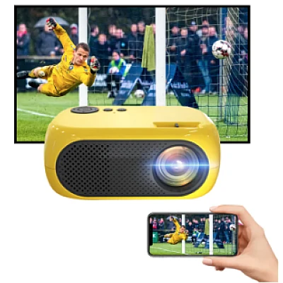 Mini proiector portabil HD 1080P sunet surround 360 de grade Videoproiector Home Cinema Mini proiector portabil HD 1080P sunet surround 360 de grade Videoproiector Home Cinema