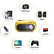 Mini proiector portabil HD 1080P  sunet surround 360 de grade Videoproiector Home Cinema Mini proiector portabil HD 1080P  sunet surround 360 de grade Videoproiector Home Cinema