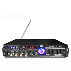 Amplificator de karaoke digital portabil cu Bluetooth egalizator USB Si intrare auxiliara