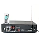 Amplificator de karaoke digital portabil cu Bluetooth egalizator USB Si intrare auxiliara Amplificator de karaoke digital portabil cu Bluetooth egalizator USB Si intrare auxiliara
