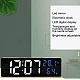 Ceas de Birou Digital cu Termometru si Umiditate Model DS3818l ALB Ceas de Birou Digital cu Termometru si Umiditate Model DS3818l ALB