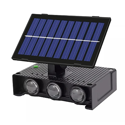Lampa Solara de Perete Dubla cu Panou Solar 6 LED Lampa Solara de Perete Dubla cu Panou Solar 6 LED