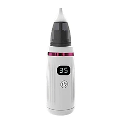 Aspirator cu DISPLAY Electric  Nazal pentru Bebelusi cu 5 Viteze Alb