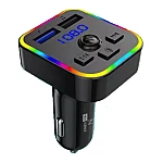 Transmitator Muzical FM Auto M1 USBx2 Negru