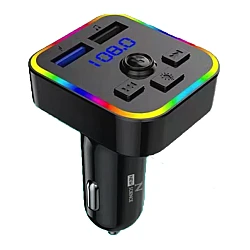 Transmitator Muzical FM Auto M1 USBx2 Negru