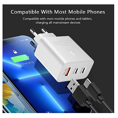 Adaptor Alimentare USB C 65W Incarcator Rapid Adaptor Alimentare USB C 65W Incarcator Rapid