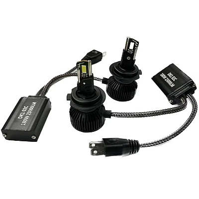 Set 2 becuri LED H4 DK1 180W 6000K Canbus Fara Eroare Set 2 becuri LED H4 DK1 180W 6000K Canbus Fara Eroare