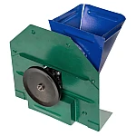 Razatoare manuala cu fulie pentru fructe si legume tari volum 5L verde albastru