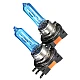 Set 2 becuri auto cu halogen H15 12V putere 15/55W Super White Set 2 becuri auto cu halogen H15 12V putere 15/55W Super White