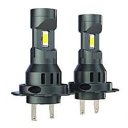 Set 2 becuri auto LED K7 H7 putere 100w/set 16000LM cu ventilator si canbus