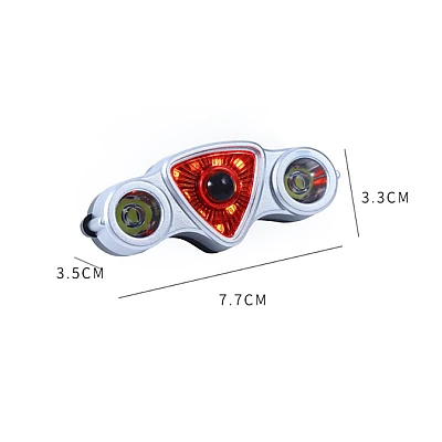 Stop spate pentru bicicleta QX W12 cu incarcare USB Stop spate pentru bicicleta QX W12 cu incarcare USB