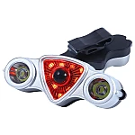 Stop spate pentru bicicleta QX W12 cu incarcare USB Stop spate pentru bicicleta QX W12 cu incarcare USB