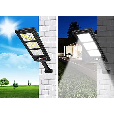 Lampa solara stradala JF-180 cu senzor Lampa solara stradala JF-180 cu senzor