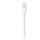 Cablu de date/incarcare USB Type C to Lightning lungime 2 metri ALB