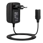 Adaptor priza 240V la 12V convertor cu priza tip bricheta 2A 24W model 1220 Adaptor priza 240V la 12V convertor cu priza tip bricheta 2A 24W model 1220