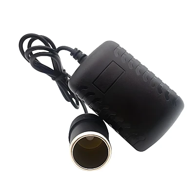 Adaptor priza 240V la 12V convertor cu priza tip bricheta 2A 24W model 1220 Adaptor priza 240V la 12V convertor cu priza tip bricheta 2A 24W model 1220