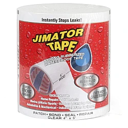 Banda Super Adeziva Reparatoare JIMATOR TAPE 4" x 5' ALBA