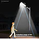 Lampa Solara Stradala TRIPLA cu Panou Solar Incorporat 9 CASETE Lampa Solara Stradala TRIPLA cu Panou Solar Incorporat 9 CASETE