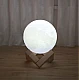 Lampa Luna 3D cu Suport din Metal 8 cm