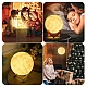 Lampa Luna 3D cu Suport din Metal 8 cm