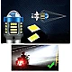 Bec Led H4 MOTO cu doua faze 3030 cu 61 LED SMD temperatura 6000k putere 160W 15000 lm Bec Led H4 MOTO cu doua faze 3030 cu 61 LED SMD temperatura 6000k putere 160W 15000 lm