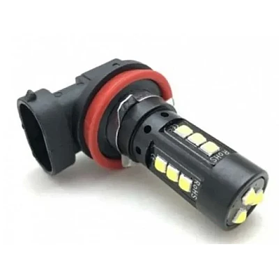 Set 2 becuri auto H11/H8 15 LED putere 80W temperatura 6000K Set 2 becuri auto H11/H8 15 LED putere 80W temperatura 6000K
