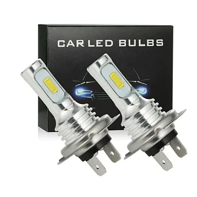 Set 2 becuri LED AUTO H7 3570 XL de ceata putere 80W 4000 lumeni temperatura 6000-6500K Set 2 becuri LED AUTO H7 3570 XL de ceata putere 80W 4000 lumeni temperatura 6000-6500K