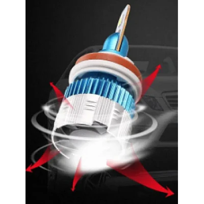 Set 2 lampi LED AUTO MI2 H11/H8 putere 50W temperatura 6000K Set 2 lampi LED AUTO MI2 H11/H8 putere 50W temperatura 6000K