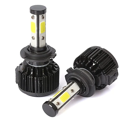 UB Set 2 leduri H4 cu doua faze 360 grade 4 fete luminoase alb putere 200W temperatura 6000k UB Set 2 leduri H4 cu doua faze 360 grade 4 fete luminoase alb putere 200W temperatura 6000k
