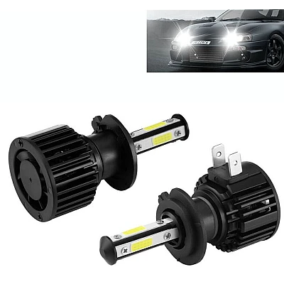 UB Set 2 leduri H4 cu doua faze 360 grade 4 fete luminoase alb putere 200W temperatura 6000k UB Set 2 leduri H4 cu doua faze 360 grade 4 fete luminoase alb putere 200W temperatura 6000k
