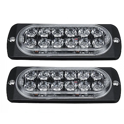Set doua proiectoare cu 12 Leduri 36W 2 Fire Lampi Gabarit Set doua proiectoare cu 12 Leduri 36W 2 Fire Lampi Gabarit