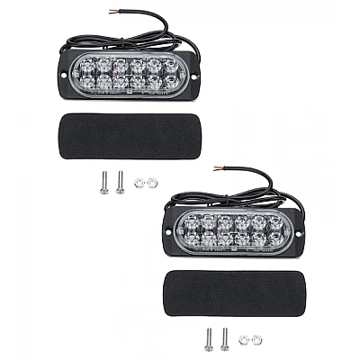 Set doua proiectoare cu 12 Leduri 36W 2 Fire Lampi Gabarit Set doua proiectoare cu 12 Leduri 36W 2 Fire Lampi Gabarit