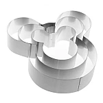 Set 3 forme pentru tort model Mickey Mouse
