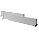 Set 2 organizatoare albe reglabile pentru sertar Set 2 organizatoare albe reglabile pentru sertar