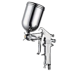 Pistol de vopsit cu presiune F75 300ml cupa deasupra