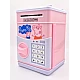 Pusculita pentru copii cu functie ATM cod pin si seif Roz/Alb Peppa Pig Pusculita pentru copii cu functie ATM cod pin si seif Roz/Alb Peppa Pig