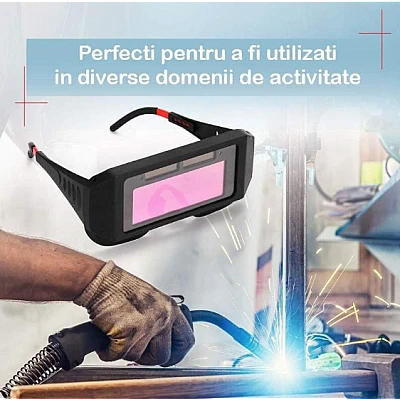 Ochelari Sudura cu Cristale Lichide Display LCD Auto-Intunecare Ochelari Sudura cu Cristale Lichide Display LCD Auto-Intunecare