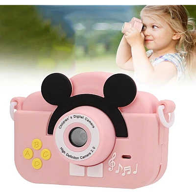 UB Camera Foto/Video Pentru Copii Ecran HD Camera Selfie MICKEY ROZ UB Camera Foto/Video Pentru Copii Ecran HD Camera Selfie MICKEY ROZ