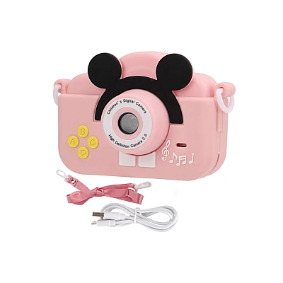 UB Camera Foto/Video Pentru Copii Ecran HD Camera Selfie MICKEY ROZ UB Camera Foto/Video Pentru Copii Ecran HD Camera Selfie MICKEY ROZ