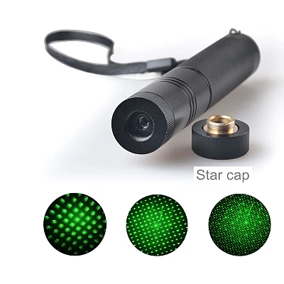 Laser Verde LED 303 Puternic cu RAZA 1KM 2 capete XL Laser Verde LED 303 Puternic cu RAZA 1KM 2 capete XL
