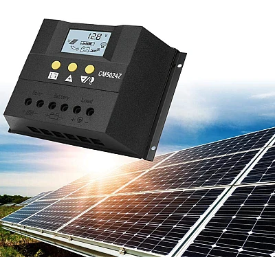Controler 60A solar CM6024Z /12V-24V Regulator pentru panou fotovoltaic Controler 60A solar CM6024Z /12V-24V Regulator pentru panou fotovoltaic