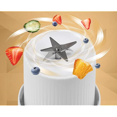 Mini Blender YE-03 Electric Portabil 350ml recipient din material plastic Mini Blender YE-03 Electric Portabil 350ml recipient din material plastic