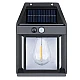 Lampa Led solara CB 888 cu senzor de lumina pentru perete putere 3W Negru Lampa Led solara CB 888 cu senzor de lumina pentru perete putere 3W Negru