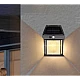Lampa Led solara CB 888 cu senzor de lumina pentru perete putere 3W Negru Lampa Led solara CB 888 cu senzor de lumina pentru perete putere 3W Negru