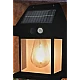 Lampa Led solara CB 888 cu senzor de lumina pentru perete putere 3W Negru Lampa Led solara CB 888 cu senzor de lumina pentru perete putere 3W Negru