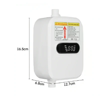 Dus electric pentru autorulota RX-021 Boiler electric instant pentru apa calda cu afisaj digital 3500 W Dus electric pentru autorulota RX-021 Boiler electric instant pentru apa calda cu afisaj digital 3500 W