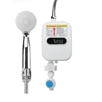 Dus electric pentru autorulota RX-021 Boiler electric instant pentru apa calda cu afisaj digital 3500 W Dus electric pentru autorulota RX-021 Boiler electric instant pentru apa calda cu afisaj digital 3500 W
