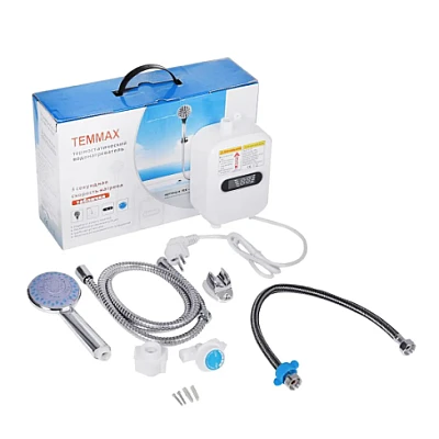 Dus electric pentru autorulota RX-021 Boiler electric instant pentru apa calda cu afisaj digital 3500 W Dus electric pentru autorulota RX-021 Boiler electric instant pentru apa calda cu afisaj digital 3500 W