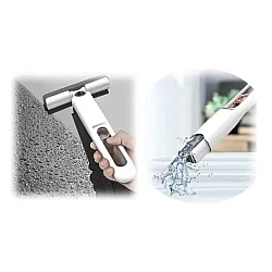Mini mop portabil cu sistem autostoarcere pentru suprafete si geamuri Mini mop portabil cu sistem autostoarcere pentru suprafete si geamuri