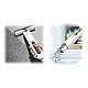Mini mop portabil cu sistem autostoarcere pentru suprafete si geamuri Mini mop portabil cu sistem autostoarcere pentru suprafete si geamuri